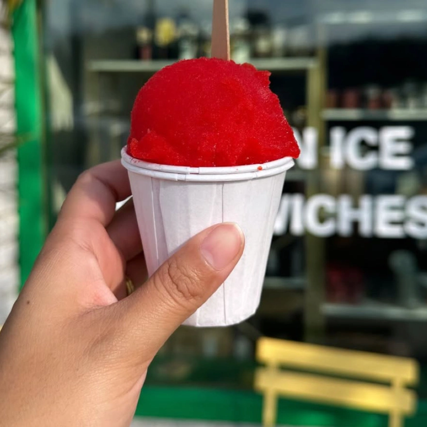 Italian ice at Ferrazzani's